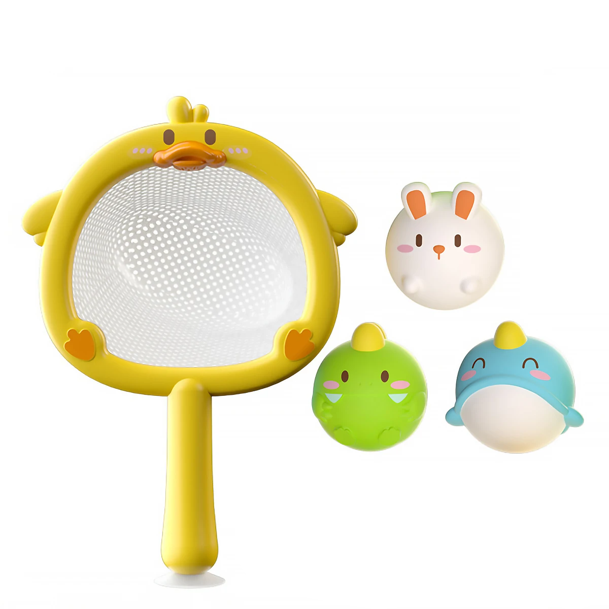 Squeaky Splash™ – Festa in bagno - Rete da pesca nella vasca da bagno