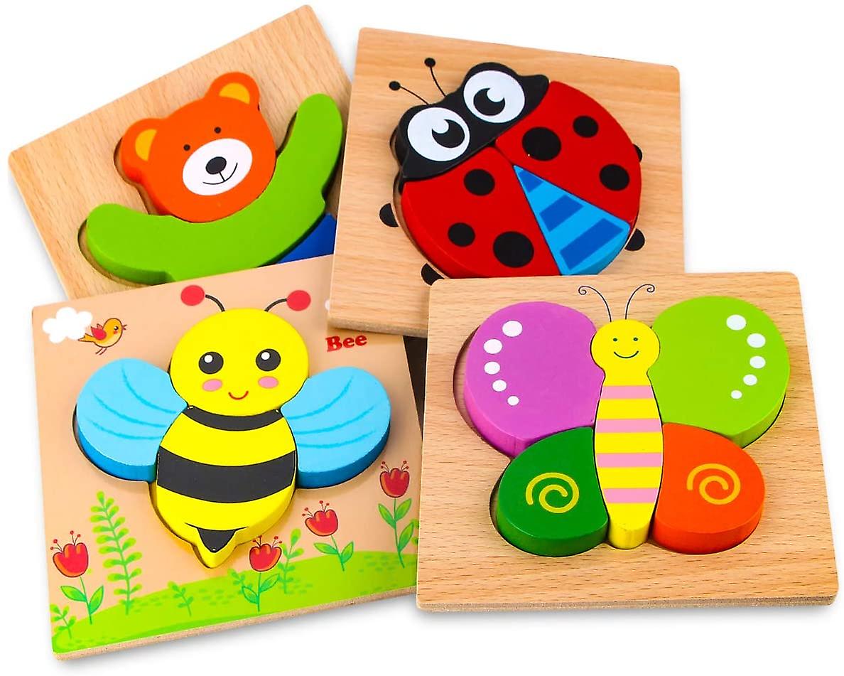 Woods™ - Abilità motorie fini - Puzzle di animali Montessori