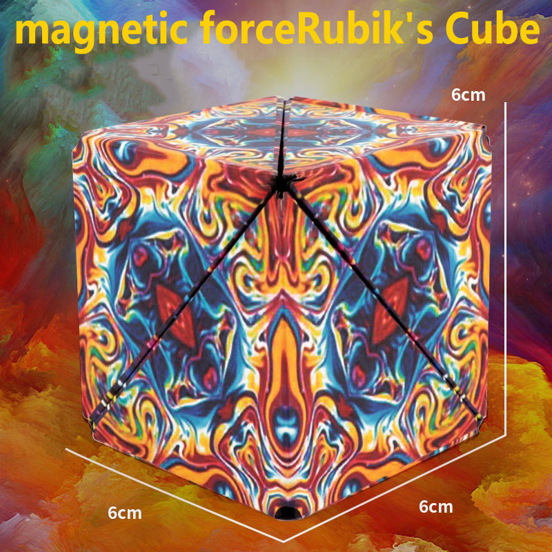 Magnet Toys™ - Relax e arte - Cubo magico
