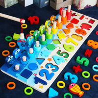 Thumbnail for Woods™ - Sviluppo delle abilità - Pannello da gioco in legno Montessori