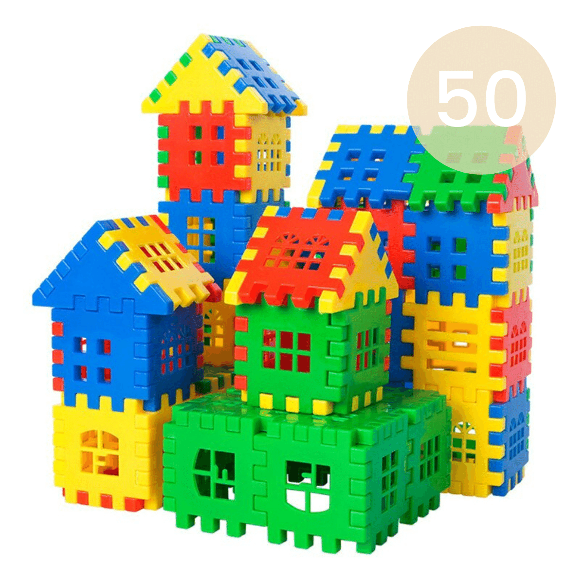 House Building Blocks™ - Sviluppa la tua creatività - Set di costruzioni di case