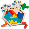 Hexagon Puzzle™ - Soluzioni infinite - Puzzle geometrico