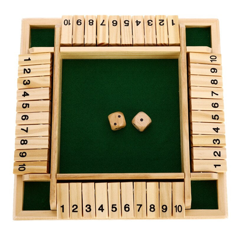 Brimtoy Fox & Oche – Gioco Da Tavolo Tradizionale In Legno, Fatto A Mano Nel Regno Unito, Per 2 Giocatori