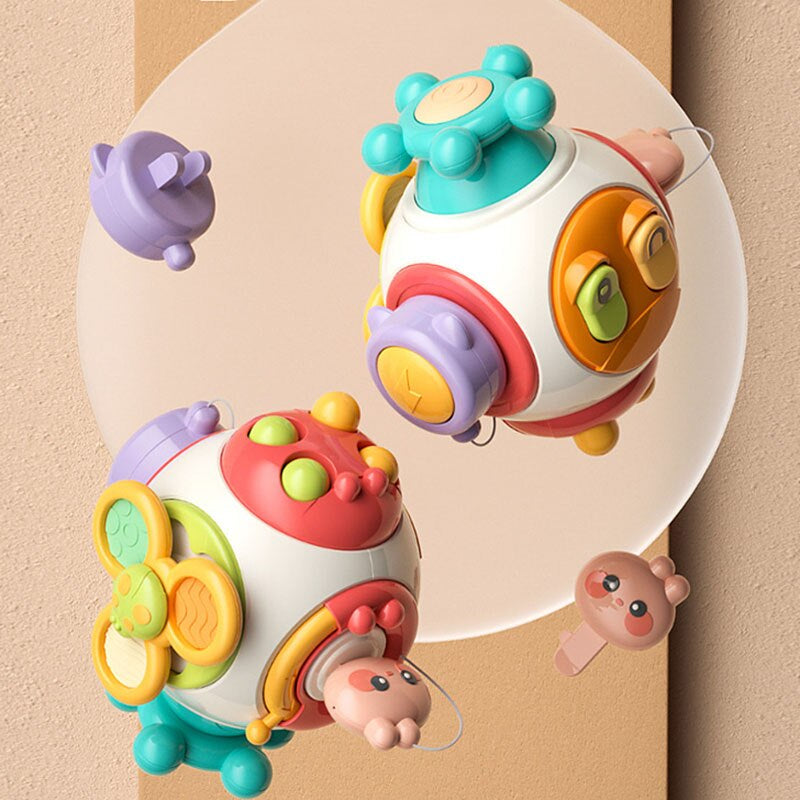 Baby Busy Cube™ - Divertimento e apprendimento per i più piccoli - Cubo da gioco