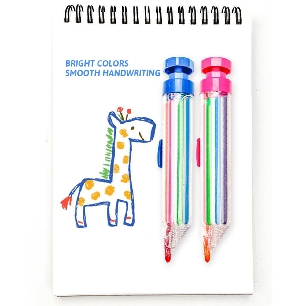 Push Crayon Pen™ - Divertenti e colorati pastelli per bambini - Pastelli