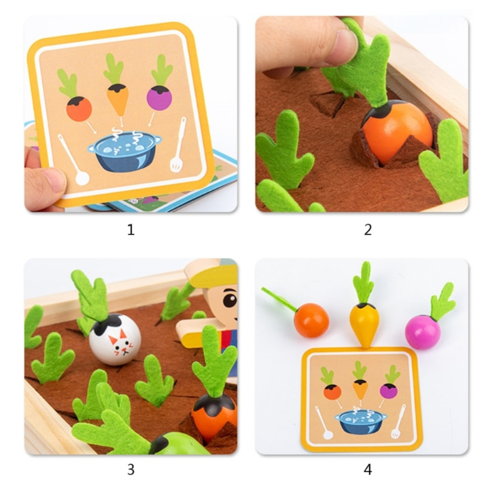 Harvest Game™ - Scopri le verdure - Orto per bambini