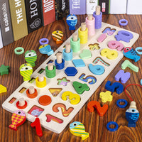 Thumbnail for Woods™ - Sviluppo delle abilità - Pannello da gioco in legno Montessori