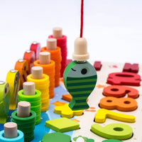 Thumbnail for Woods™ - Sviluppo delle abilità - Pannello da gioco in legno Montessori