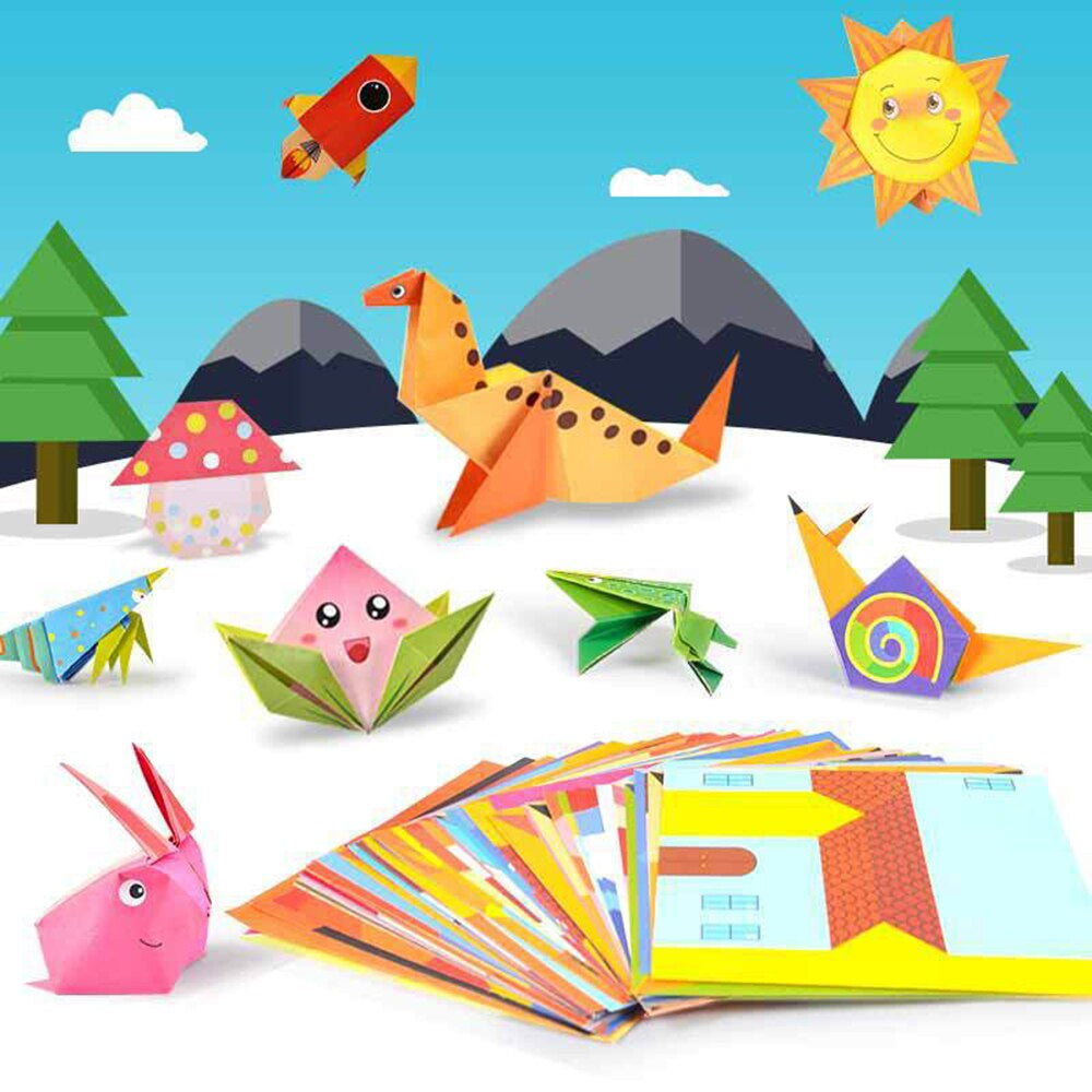 Origami Kit™ - Piegare non è mai stato così divertente! - Kit di origami per bambini