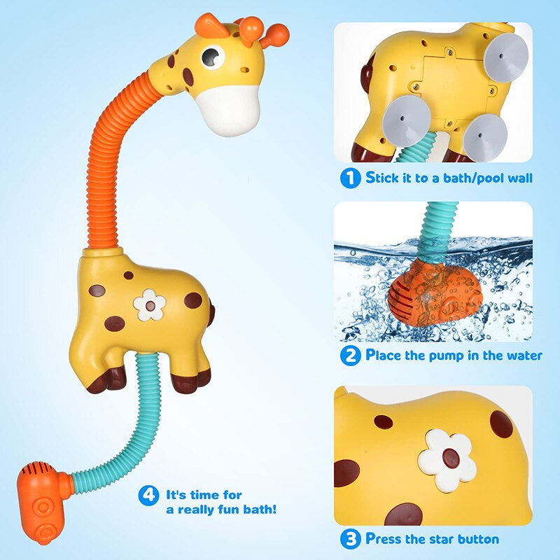 Bath Giraffe™ - Giraffa per il bagnetto - Giocattolo da bagno con giraffa