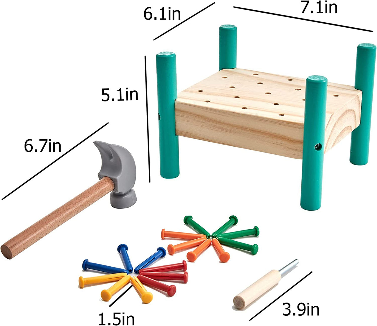 Woods™ - Il divertimento di costruire inizia qui! - Tavolo da costruzione per bambini