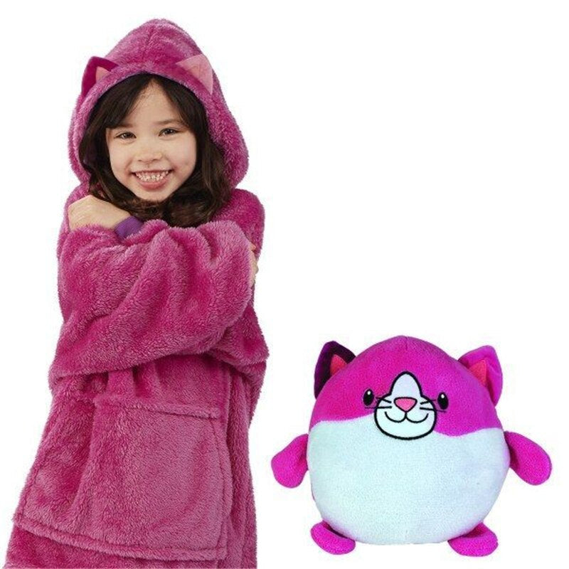 CuddleHoodie™ - Felpa con cappuccio e giocattolo in uno - Calda felpa per bambini