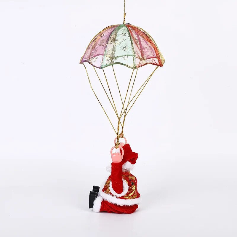 Parachute Santa™ - Fai volare Babbo Natale! - Babbo Natale con paracadute decorativo