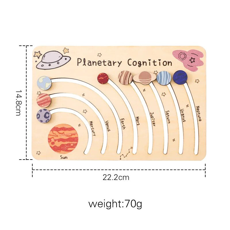 Planet Playboard™ - Divertimento spaziale - Tavola da gioco con pianeti