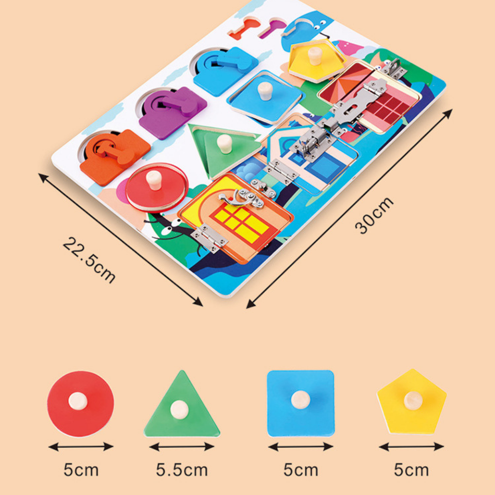 Sensory Learning Board™ - Tavola da gioco per piccoli esploratori - Lavagna ludica