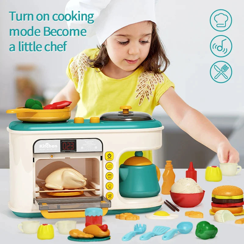 Kitchen Toy™ - Impara a cucinare giocando - Set da cucina giocattolo