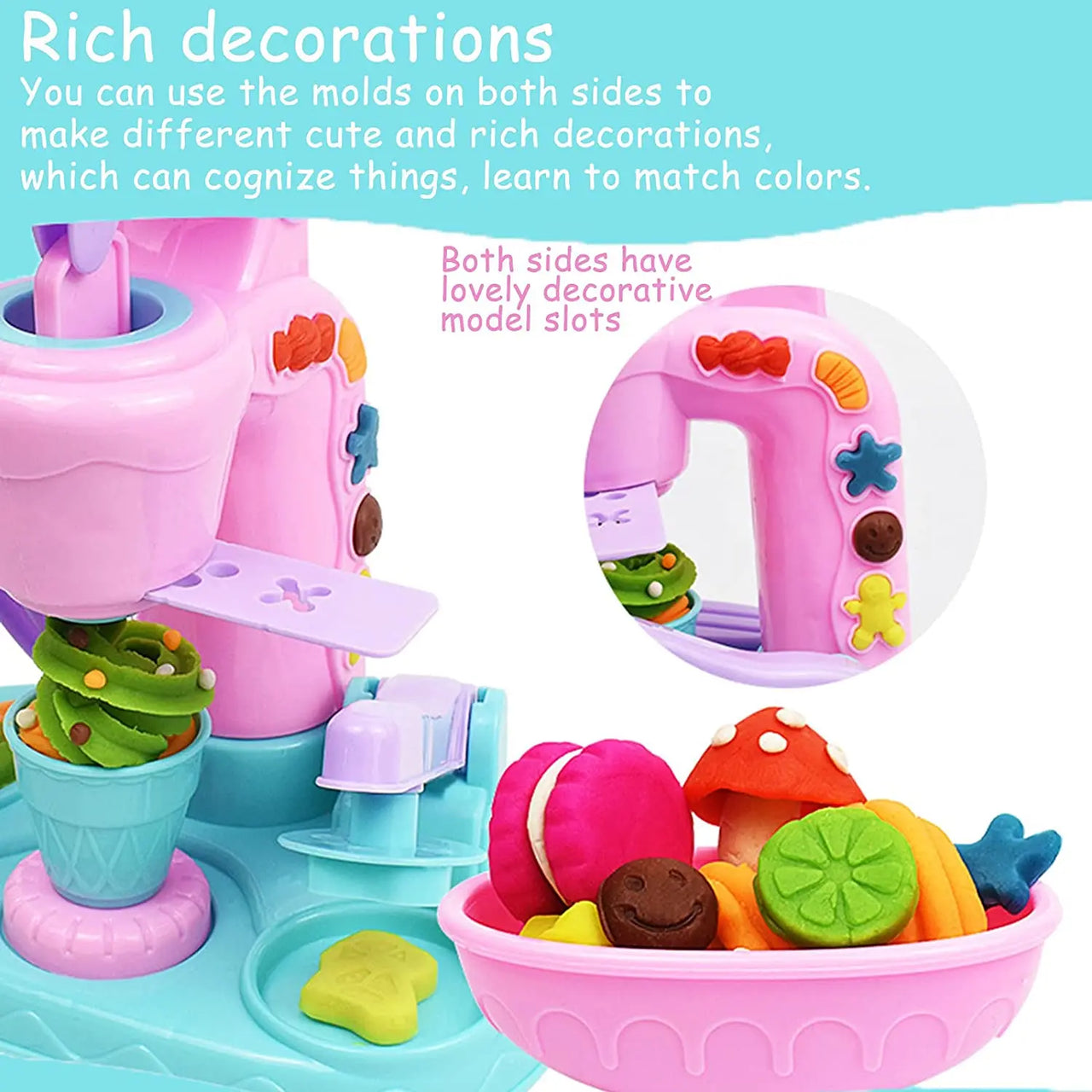 Ice Cream Clay Set™ - Fresche creazioni - Macchina per gelati