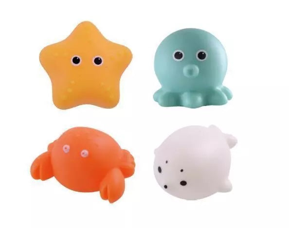 Bath Buddies™ - Simpatici animali da bagno luminosi - Giocattoli da bagno luminosi