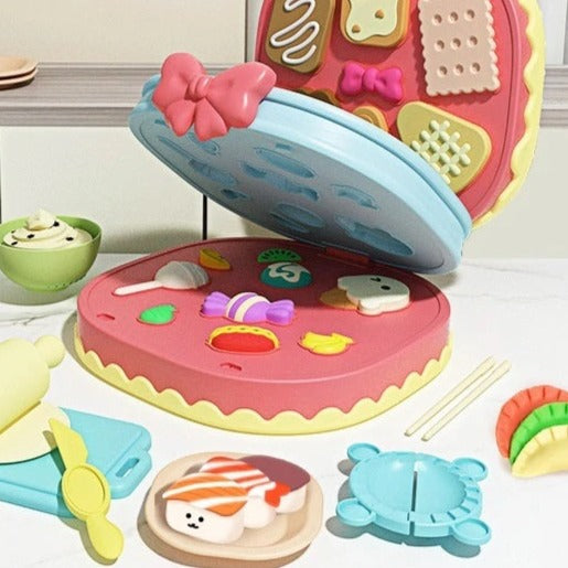 Cake Play Dough Set™ - Creazioni colorate - Set di pasta da modellare