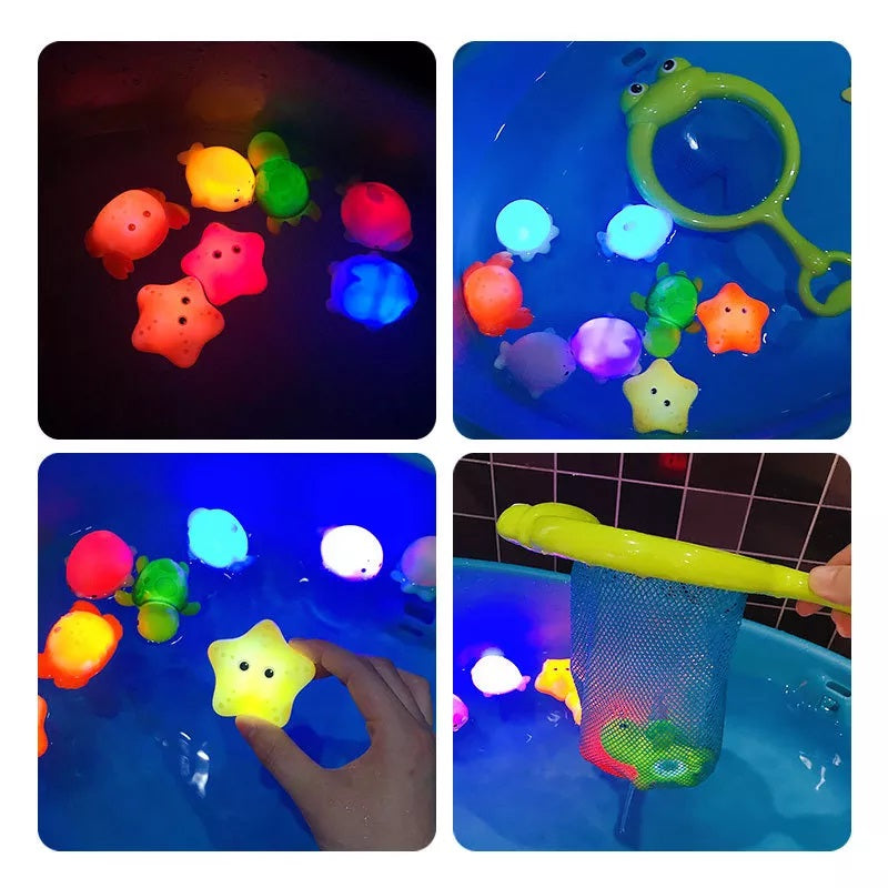 Bath Buddies™ - Simpatici animali da bagno luminosi - Giocattoli da bagno luminosi