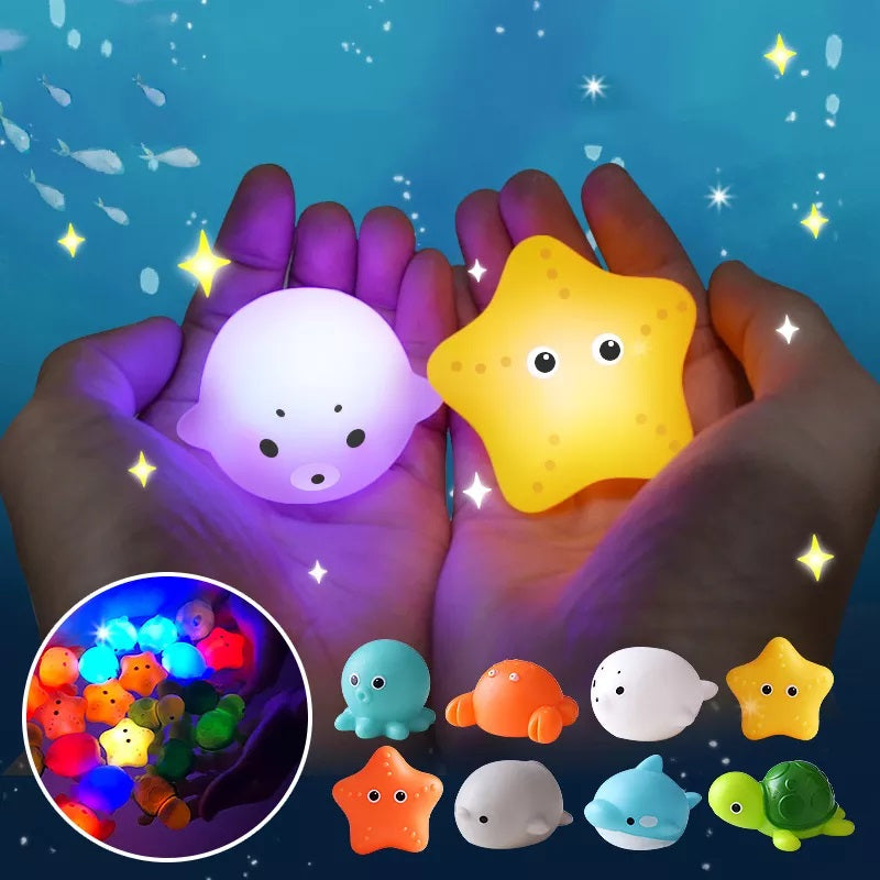 Bath Buddies™ - Simpatici animali da bagno luminosi - Giocattoli da bagno luminosi