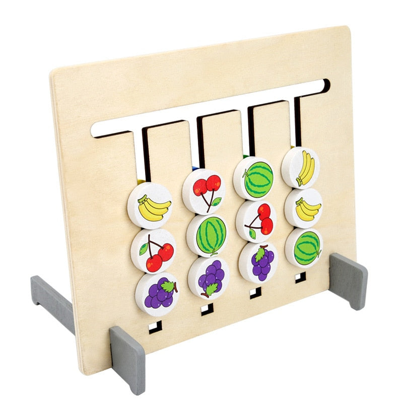 Woods™ - Ragionamento logico - Puzzle di ordinamento Montessori