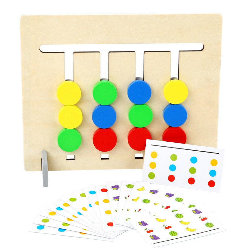 Woods™ - Ragionamento logico - Puzzle di ordinamento Montessori