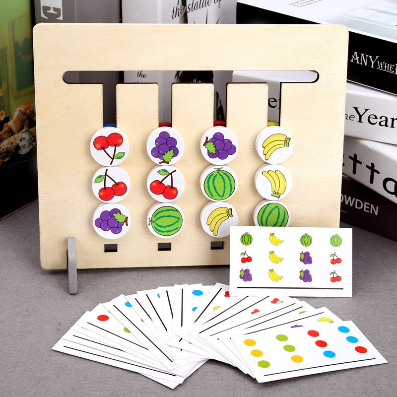 Woods™ - Ragionamento logico - Puzzle di ordinamento Montessori