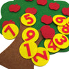 Felt Math Tree™ - Caccia ai numeri - Albero matematico in feltro