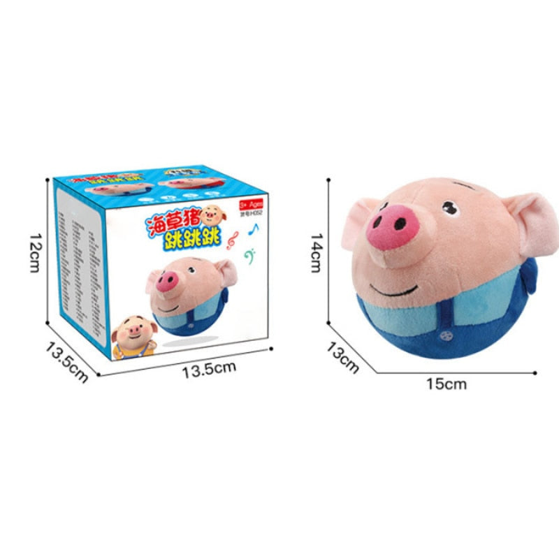 Jumping Piggy Ball™ - Adorabile maialino saltellante - Palla interattiva