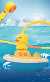 Duck Shower™ - L'ora del bagno diventa una festa - Gioco da bagno per bambini