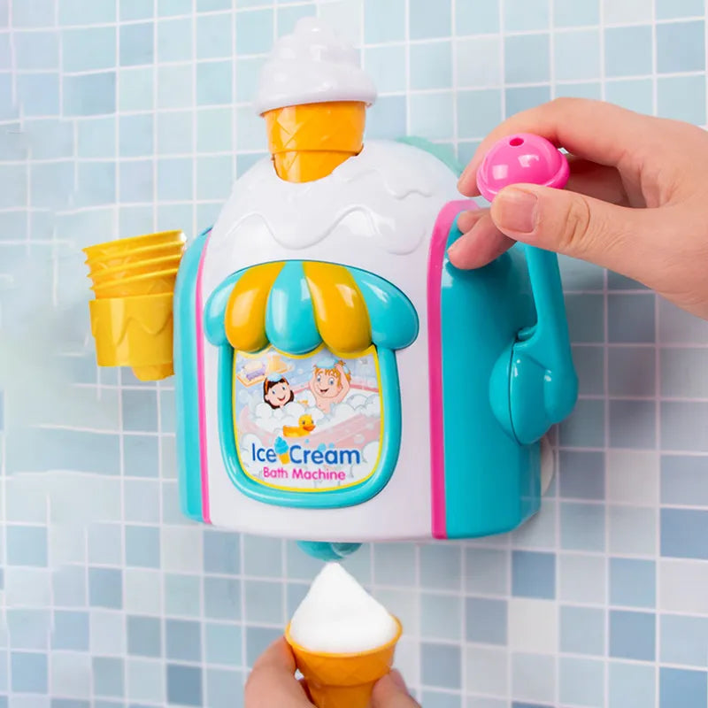 Ice Cream Bath Toy™ - Gelati con la schiuma - Giocattolo da bagno con pompa per sapone