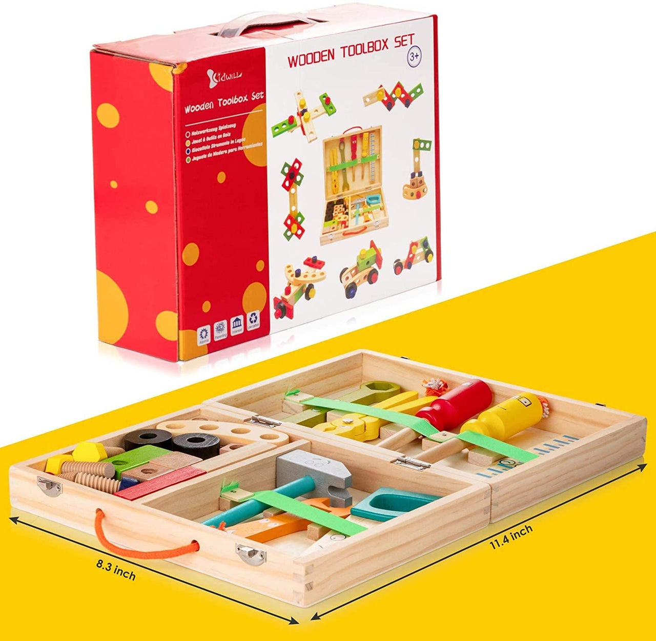 Woods™ - Educazione della prima infanzia - Cassetta degli attrezzi per bambini