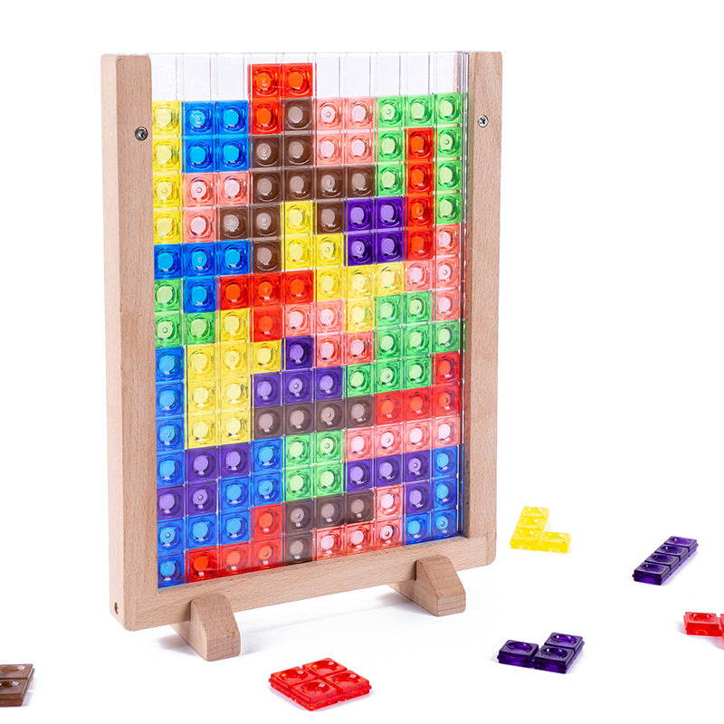 Shyllin 3D Colorato Tetris Blocchi Impilabili Con Supporto Con 40 Colorato Blocchi Geometricipuzzle In Legno 3d Tetris 3 4 5 6 Annigiochi Montessori Bambinicervello Giocattoli Bambini Shyllin 3D Colorato Tetris Blocchi Impilabili Con Supporto Con 40 Colorato Blocchi Geometricipuzzle In Legno 3d Tetris 3 4 5 6 Annigiochi Montessori Bambinicervello Giocattoli Bambini