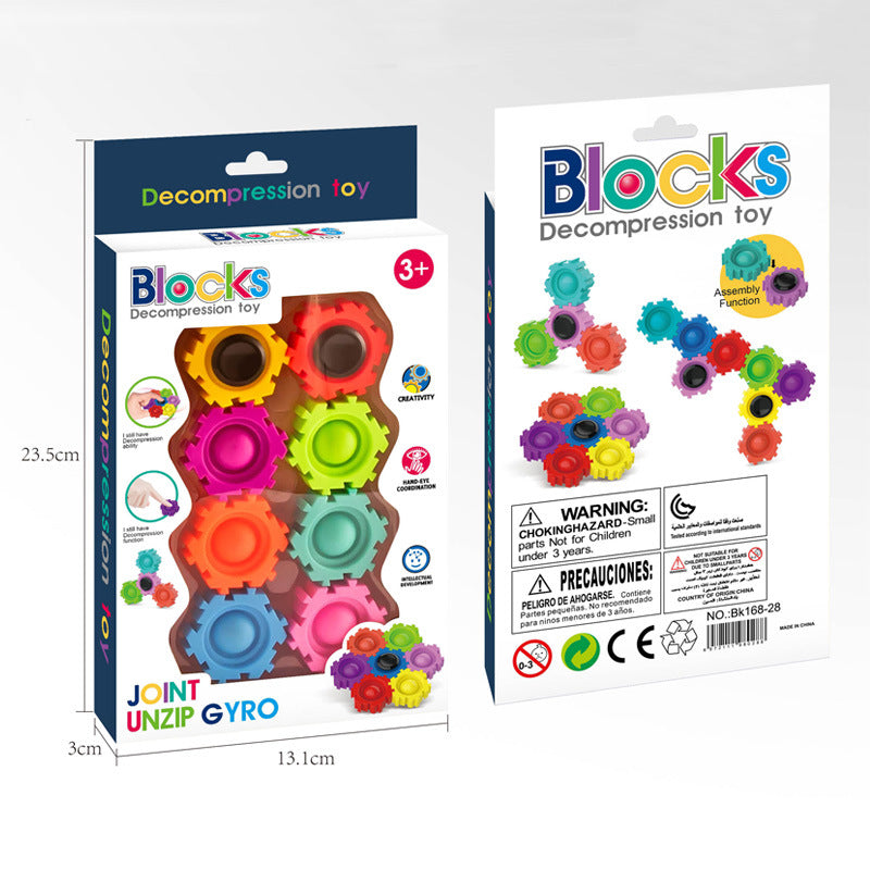 Building Poppers™ - Costruire con l'immaginazione - Blocchi da costruzione per antistress