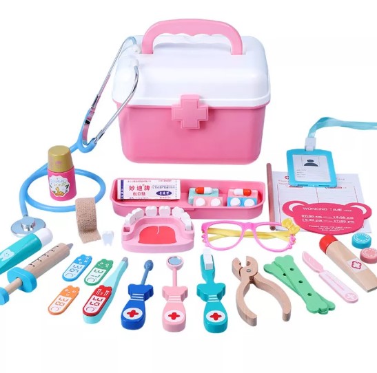 Woods™ - Il medico sempre a casa! - Kit medico per bambini