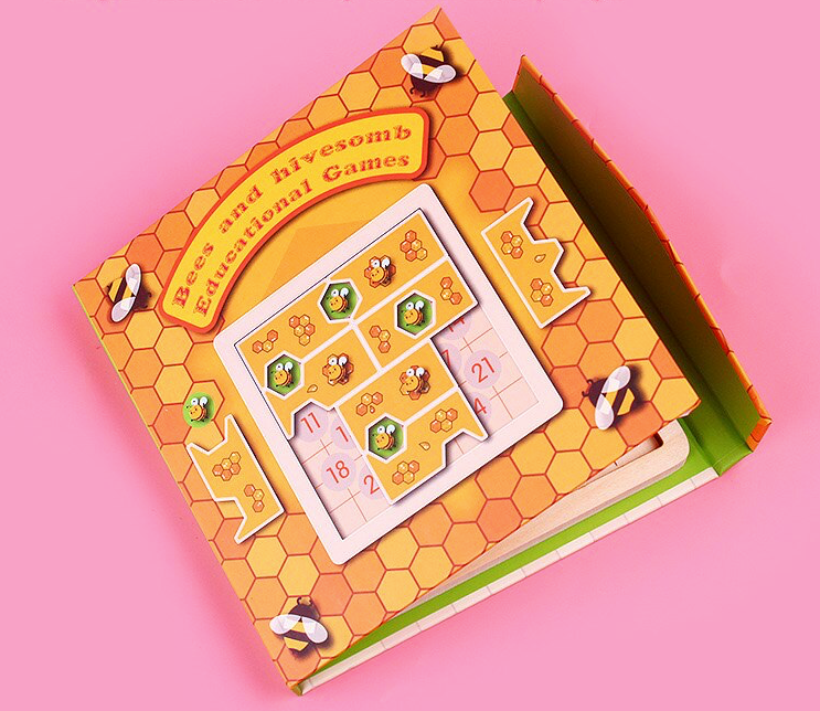 BeePuzzle™ - Un divertente puzzle con le api! - Puzzle educativo