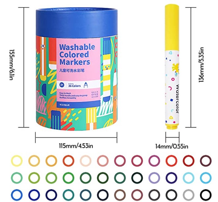 Washable Markers™ - Arte senza disordine - Pennarelli lavabili