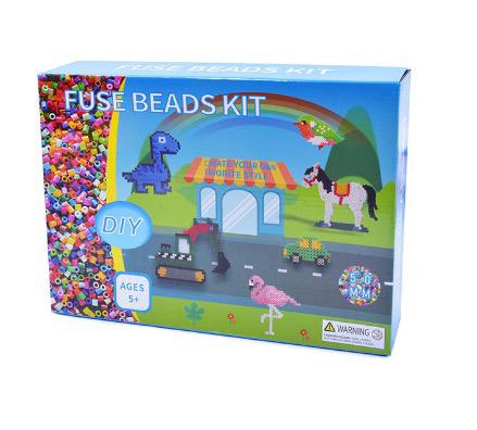 Set 1000 Perline Da Stirare SES - Creatività Bambini, Colori Vivaci Set 1000 Perline Da Stirare SES - Creatività Bambini, Colori Vivaci