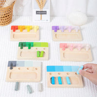 Thumbnail for Woods™ - Gioco Montessori colorato - Lavagna di legno per l'apprendimento