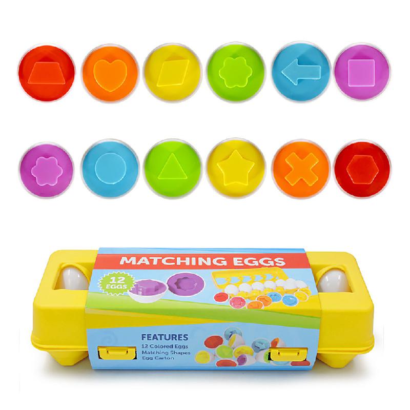 Egg Puzzle™ - Rompicapo per bambini - Cartone di uova giocattolo