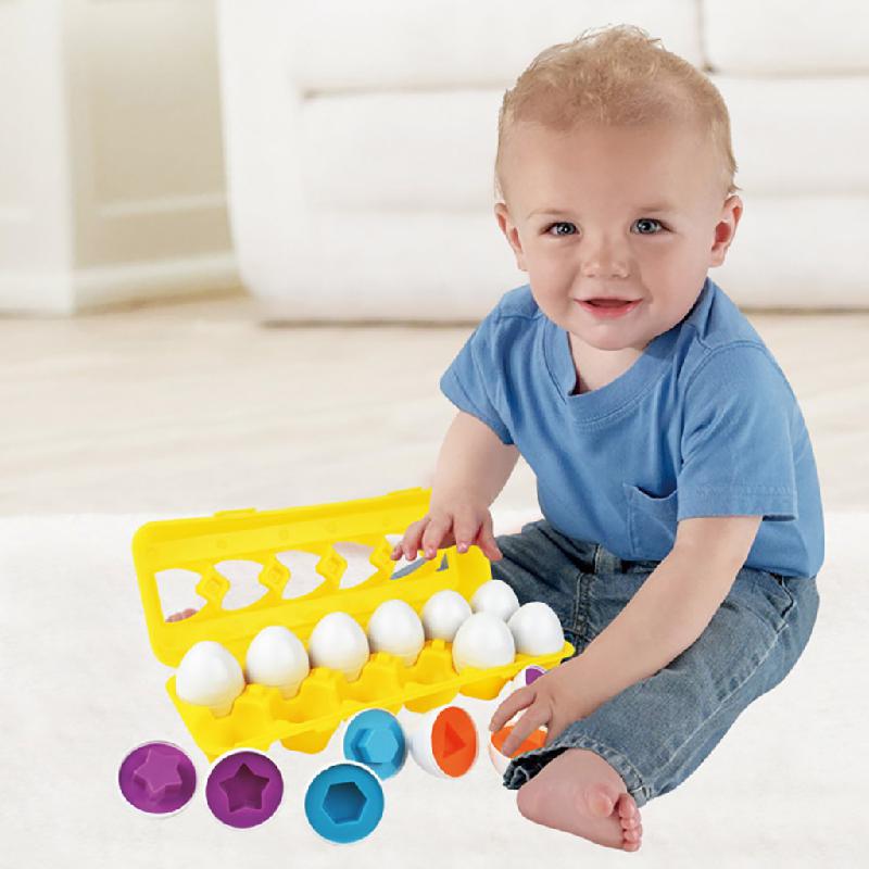 Egg Puzzle™ - Rompicapo per bambini - Cartone di uova giocattolo