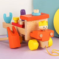 Thumbnail for Woods™ - Sviluppo sensoriale - Auto giocattolo in legno